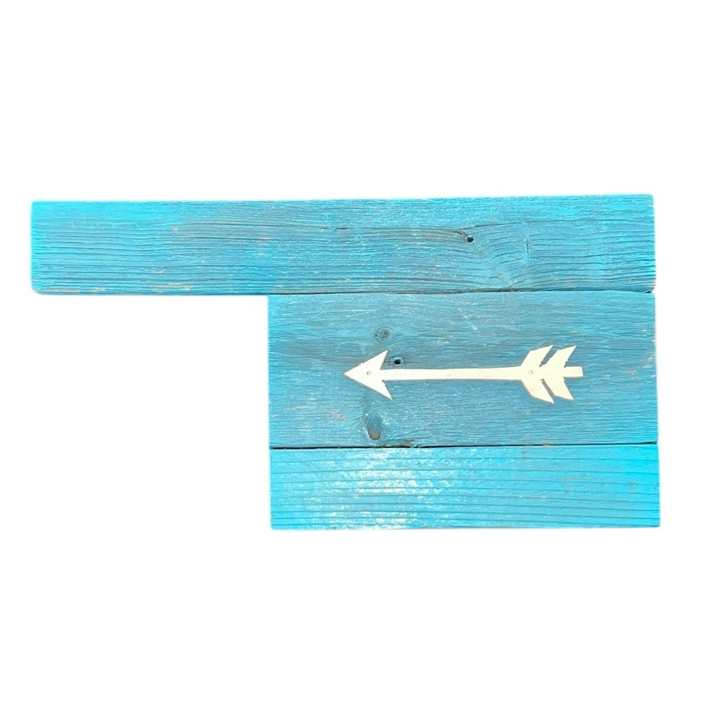 Oklahoma Handmade Wood Wall Accent